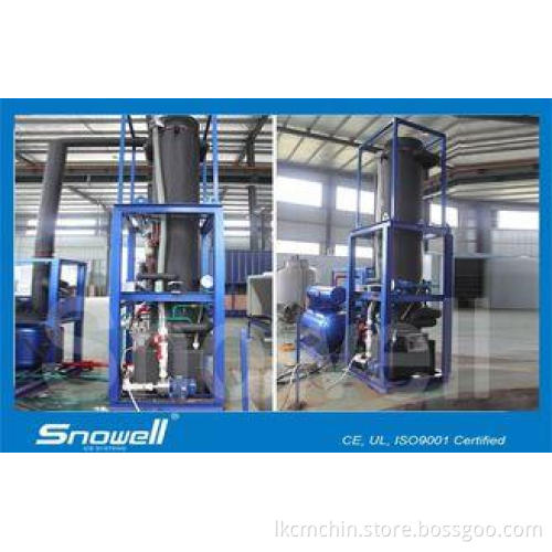 10T/D Heavy Duty Commercial Tube Ice Machines For Ice Makin
